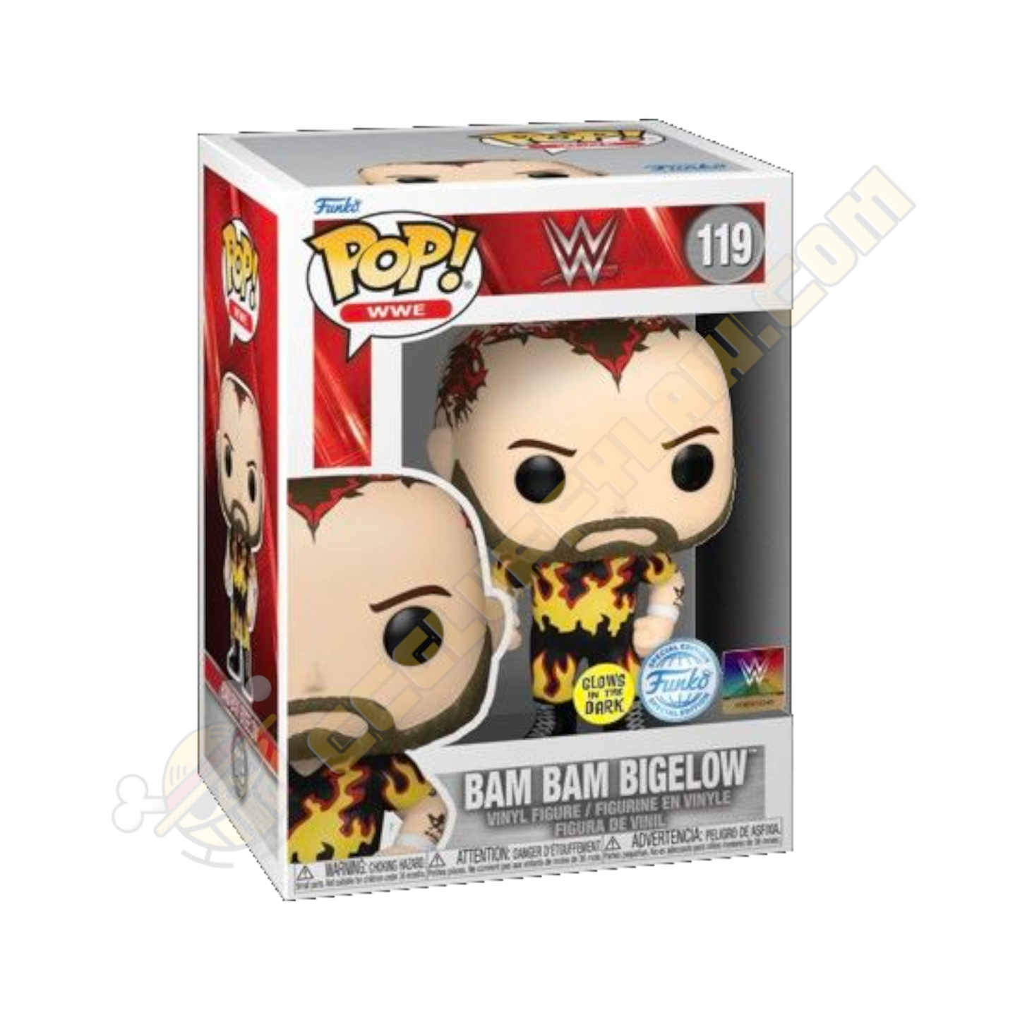 WWE: Funko Pop! Bam Bam Bigelow - 119