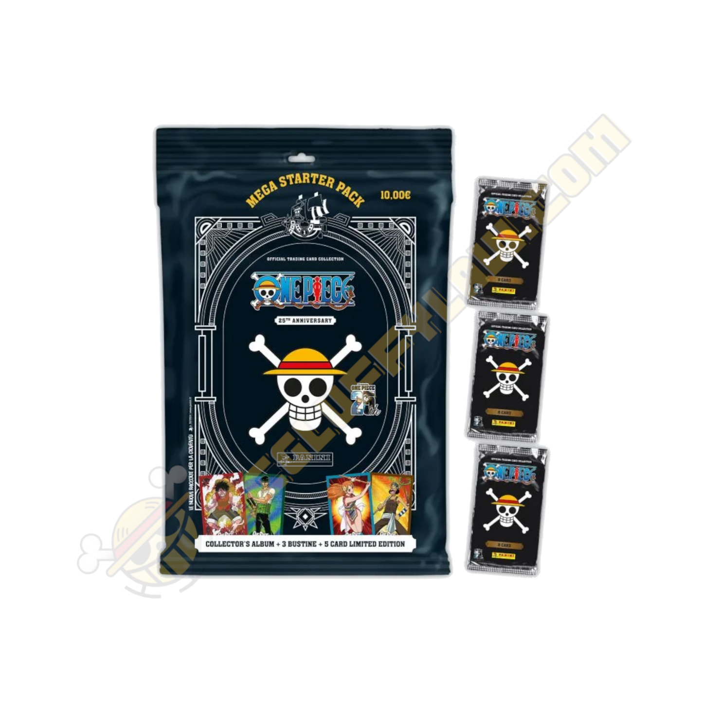 One Piece 25th Anniversary Trading Card Collection - Starter Pack Panini