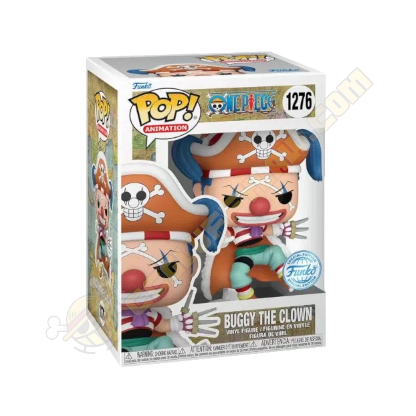 One Piece: Funko Pop! Animation - Buggy The Clown - 1276