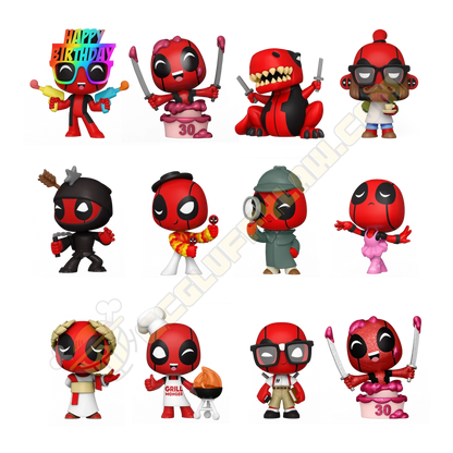 Marvel Deadpool: Funko Mystery Minis!