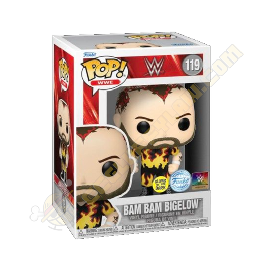 WWE: Funko Pop! Bam Bam Bigelow - 119