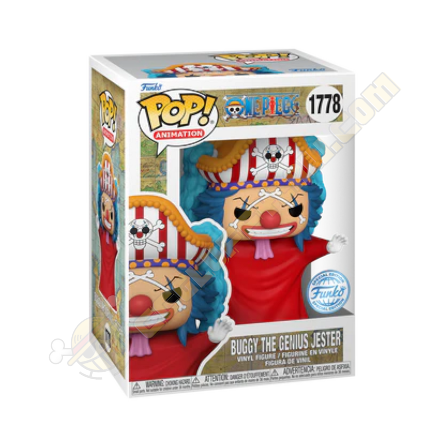 One Piece: Funko Pop! Animation - Buggy The Genius Jester - 1778