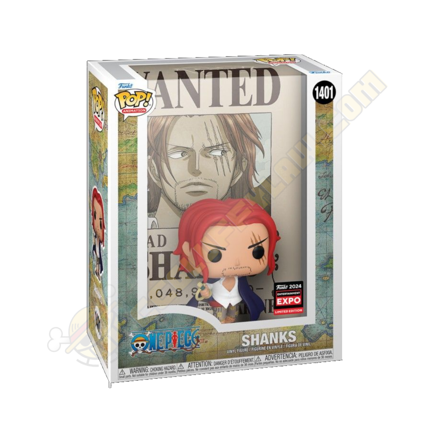 One Piece: Funko Pop! Animation - Shanks - Expo Exclusive - 1401