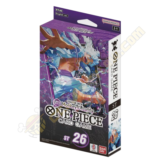 One Piece Card Game Starter Deck PURPLE/BLACK Monkey D. Luffy ST26 ENG