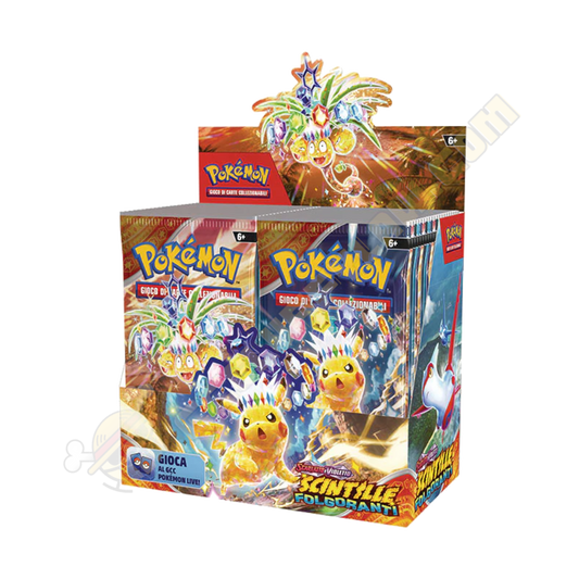 Pokemon - Scarlatto Violetto - Scintille Folgoranti - Display Box 36 Buste