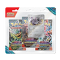 Pokemon - 3 Pack Blister Scarlatto e Violetto - Crepuscolo Mascherato