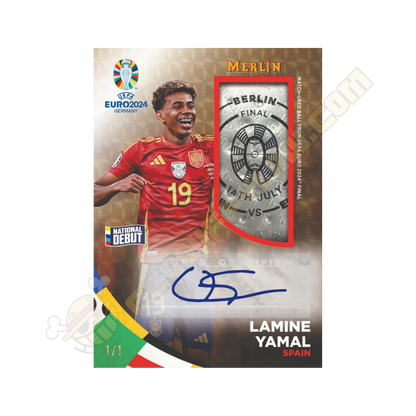 Topps Chrome UEFA EURO 2024 Hobby Box