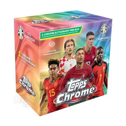 Topps Chrome UEFA EURO 2024 Hobby Box