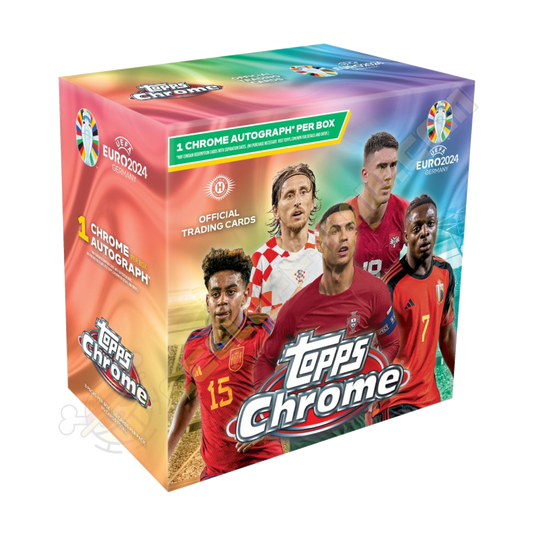 Topps Chrome UEFA EURO 2024 Hobby Box