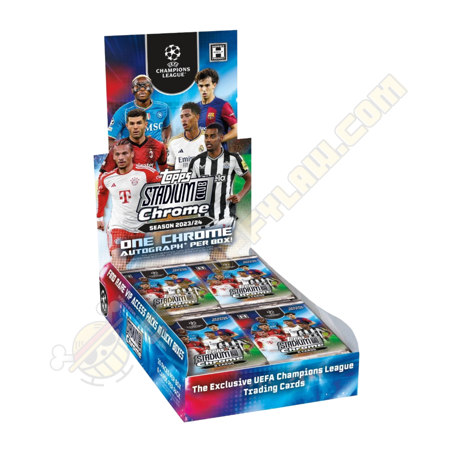 Topps Stadium Club Chrome UEFA Champions League 2023-24 Hobby Box