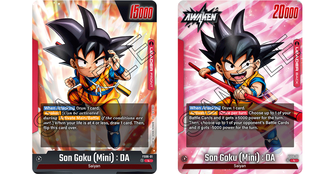 Dragon Ball Super Card Game Fusion World – Starter Deck FS06 (EN)