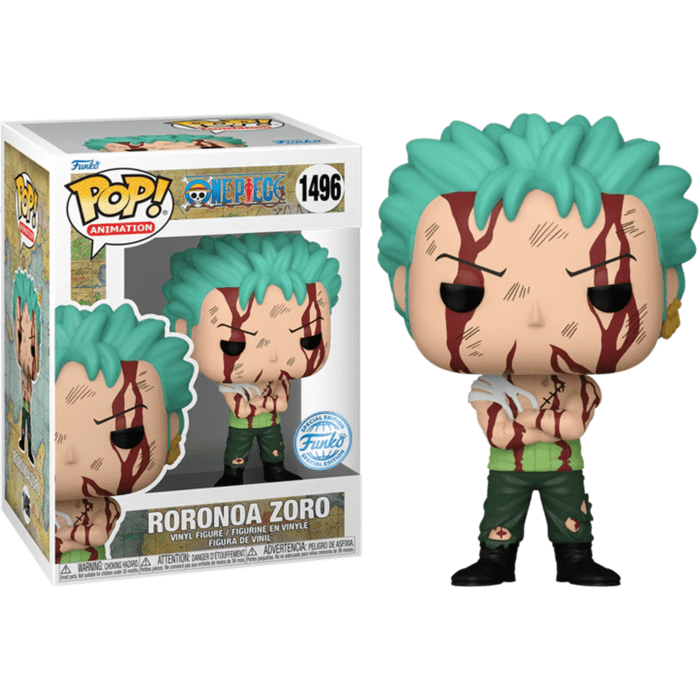 One Piece: Funko Pop! Animation - Roronoa Zoro - Special Edition - 1496