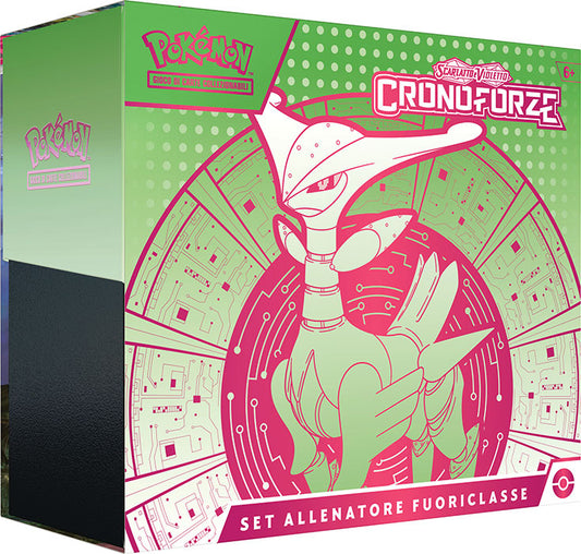 Pokemon - Set Allenatore Fuoriclasse Scarlatto e Violetto - Cronoforze (Fogliaferrea)